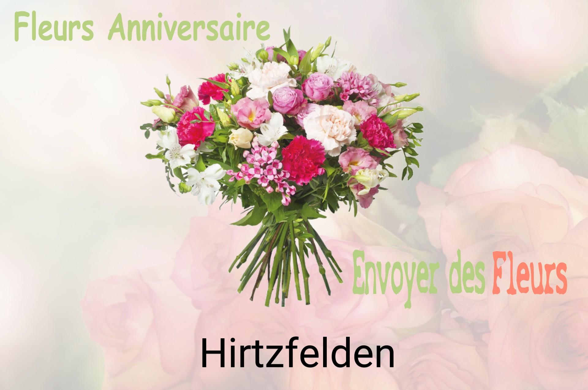 Bouquet de fleurs d’anniversaire livré à Hirtzfelden